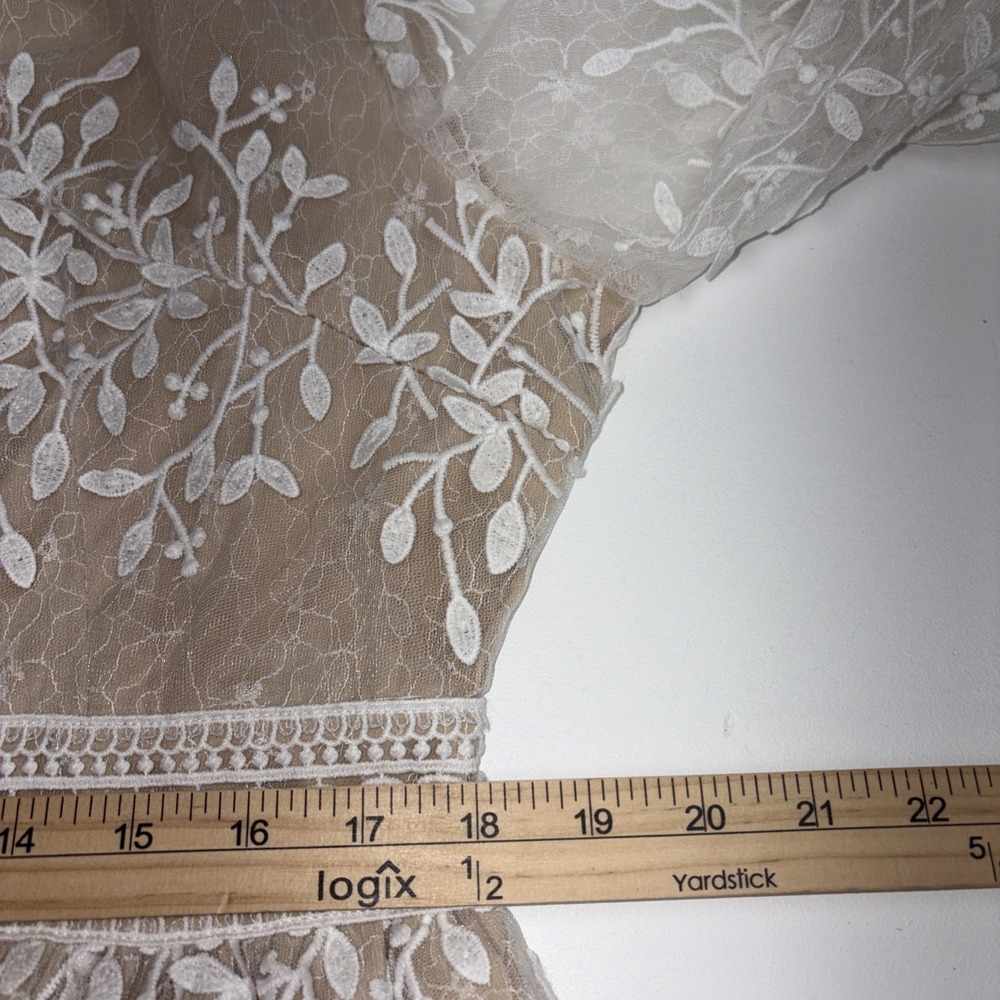 Ivy City Dress Co Sicily Dress Wowens 2XL In Champagne Wedding Whimsical Fairy - Picture 7 of 9